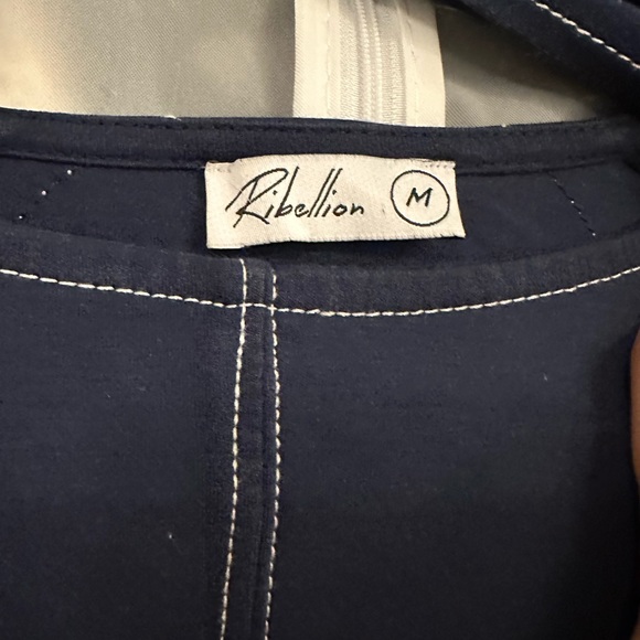 Navy blue dress - Picture 3 of 3